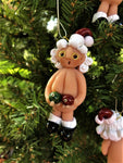 The Naughtys™ – Mrs. Naughty Claus with Christmas Balls (Christmas Tree Ornament)