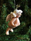 The Naughtys™ – Mrs. Angel Claus (Christmas Tree Ornament)