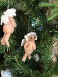 The Naughtys™ – Mrs. Angel Claus (Christmas Tree Ornament)