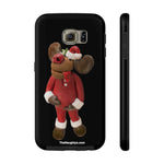 Naughty Kiss My Mistletoe Moose Case Mate Tough Phone Cases