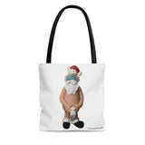 Naughty Mr Corona Virus Santa Claus  Tote Bag