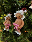 The Naughtys™ – Mrs. Claus (Cancer & Disease Awareness) (Christmas Tree Ornament)