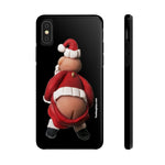 Naughty Mooning Santa Claus Case Mate Tough Phone Cases