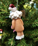 The Naughtys™ – Mrs. Claus (Cancer & Disease Awareness) (Christmas Tree Ornament)