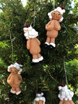 The Naughtys™ – Mrs. Naughty Santa Claus (Christmas Tree Ornament)