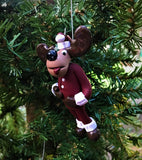 The Naughtys™ – Kiss My Mistletoe Moose (Christmas Tree Ornament)