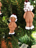 The Naughtys™ – Mrs. Naughty Santa Claus (Christmas Tree Ornament)