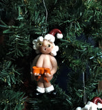 The Naughtys™ – Mrs. Claus (Cancer & Disease Awareness) (Christmas Tree Ornament)
