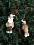 The Naughtys™ – Mr Naughty Santa Claus with Junk In The Box (Christmas Tree Ornament)