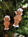 The Naughtys™ – Mrs. Naughty Santa Claus (Christmas Tree Ornament)