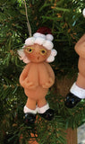 The Naughtys™ – Mrs. Naughty Santa Claus (Christmas Tree Ornament)