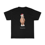 Naughty Corona Virus Santa Claus  Unisex Heavy Cotton Tee