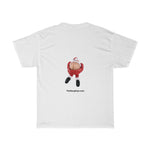 Naughty Mooning Santa  Unisex Heavy Cotton Tee