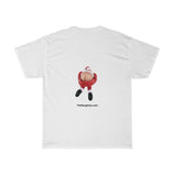 Naughty Mooning Santa  Unisex Heavy Cotton Tee