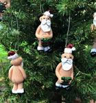 The Naughtys™ – Mr Naughty Santa Claus with Junk In The Box (Christmas Tree Ornament)