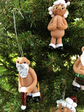 The Naughtys™ – Mrs. Naughty Santa Claus (Christmas Tree Ornament)