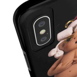 Naughty Mrs Santa Claus Holding Her Boobs Case Mate Tough Phone Cases