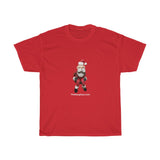 Naughty Mooning Santa  Unisex Heavy Cotton Tee