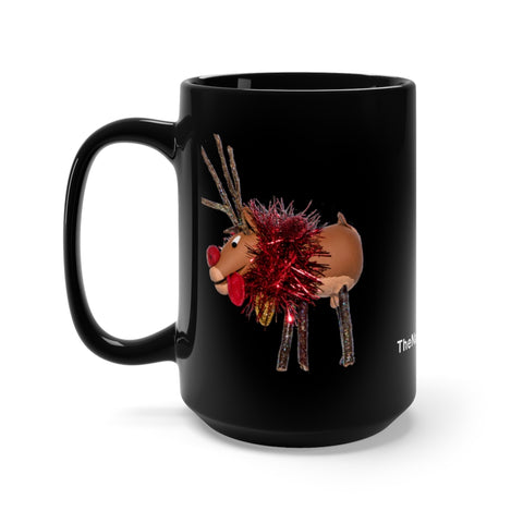 Naughty Buck Naked Reindeer Mug 15oz