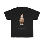 Naughty Mr Easter Santa Unisex Heavy Cotton Tee
