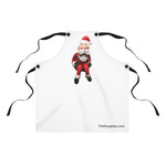 Naughty Mooning Santa Claus Frontside Apron