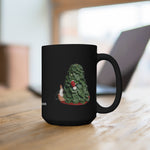 Naughty I Saw Mommy Kissing Santa Mug 15 oz