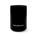 Naughty Finger Salute Santa Mug 15 oz