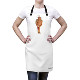 Naughty Mr Elderly Angel Apron
