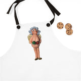 Naughty Mrs Elderly Angel Apron