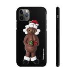 Naughty Mrs Santa Claus Holding Her Balls   Case Mate Tough Phone Cases