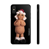 Naughty Mrs Santa Claus Holding Her Boobs Case Mate Tough Phone Cases
