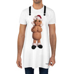 Naughty Mrs Claus holding her Boobs Apron