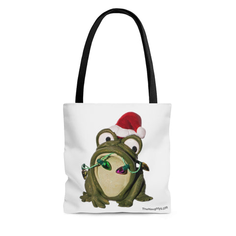 Naughty Ba Hum Frog  Tote Bag