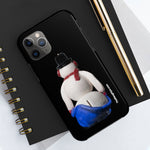 Naughty Mooning Snowman Case Mate Tough Phone Cases