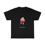 Naughty Mooning Santa  Unisex Heavy Cotton Tee