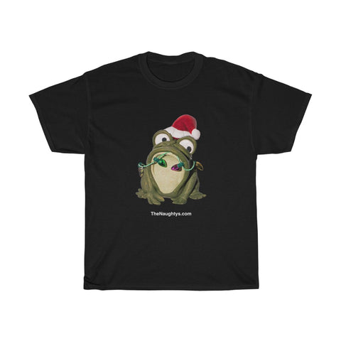 Naughty Ba Hum Frog  Unisex Heavy Cotton Tee