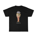 Naughty Mrs Elderly Angel  Unisex Heavy Cotton Tee