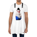 Naughty Mooning Snowman Backside Apron