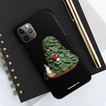 Naughty I Saw Mommy Kissing Santa Case Mate Tough Phone Cases