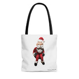 Naughty Mooning Santa Tote Bag