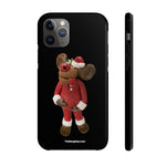 Naughty Kiss My Mistletoe Moose Case Mate Tough Phone Cases