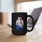 Naughty Snowman Mug 15 oz