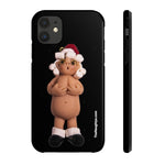 Naughty Mrs Santa Claus Holding Her Boobs Case Mate Tough Phone Cases