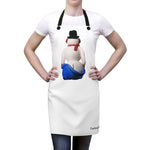 Naughty Mooning Snowman Backside Apron