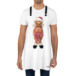 Naughty Mrs Cancer Awareness Santa Claus Apron