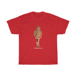Naughty Mr Elderly Angel with Hat  Unisex Heavy Cotton Tee