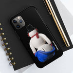 Naughty Mooning Snowman Case Mate Tough Phone Cases