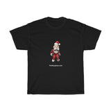 Naughty Mooning Santa  Unisex Heavy Cotton Tee