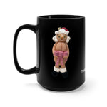 Naughty Mrs Cancer Awareness Santa Claus Mug 15oz