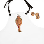 Naughty Mr Elderly Angel Apron
